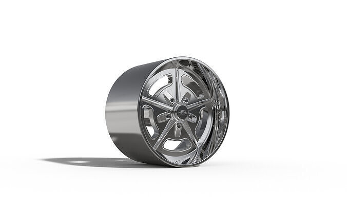 BILLET SPECIALATIES BONNEVILLE CONVENTIONAL WHEEL  3D print model