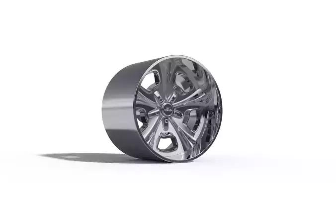 BILLET SPECIALATIES CROSSOVER WHEEL  3D print model