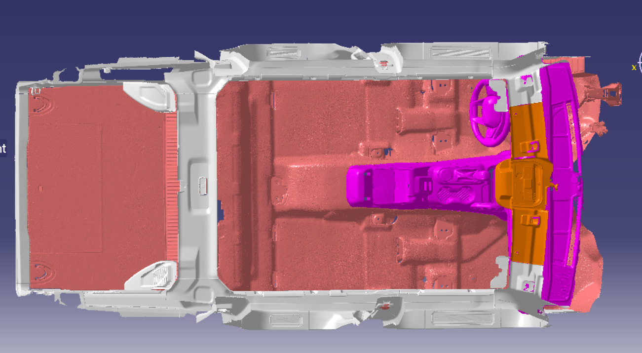 Bronco First Edition 2021 Vehicle 3d scan model 3D model 3D model_14