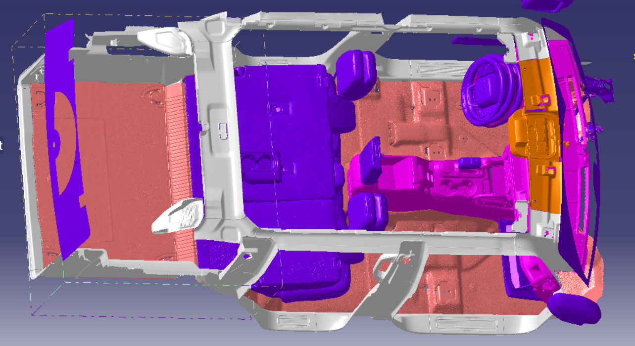 Bronco First Edition 2021 Vehicle 3d scan model 3D model 3D model_13