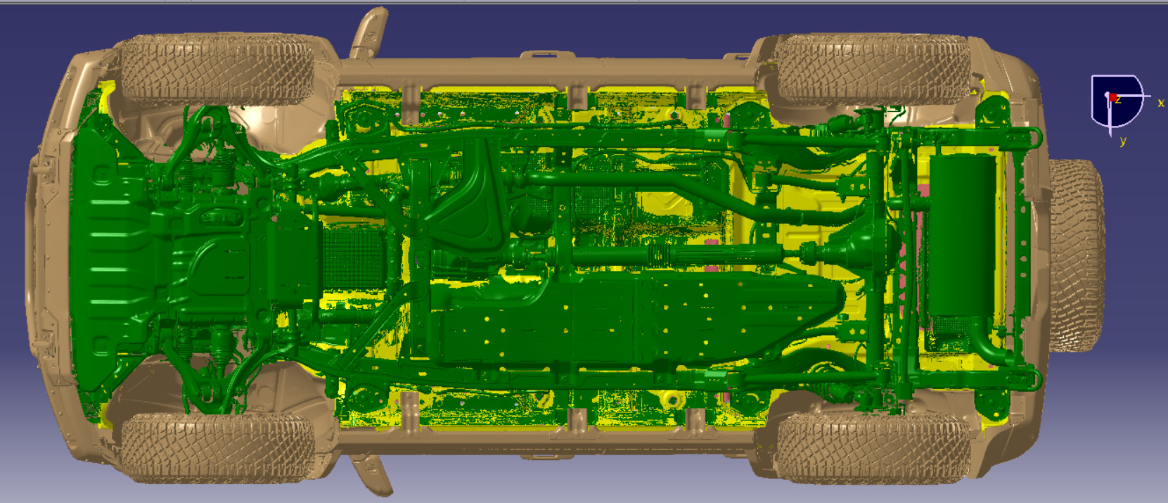 Bronco First Edition 2021 Vehicle 3d scan model 3D model 3D model_10