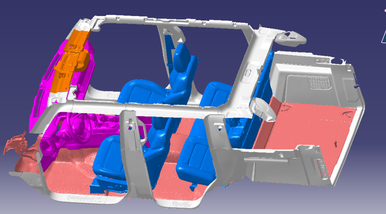 Bronco First Edition 2021 Vehicle 3d scan model 3D model 3D model_5