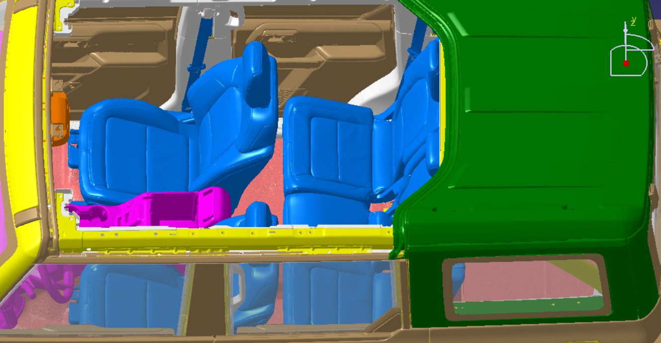 Bronco First Edition 2021 Vehicle 3d scan model 3D model 3D model_4