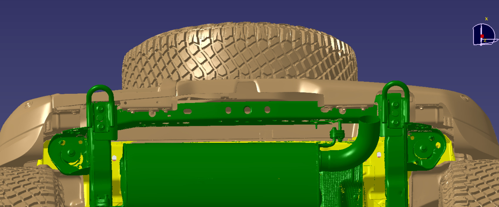 Bronco First Edition 2021 Vehicle 3d scan model 3D model 3D model_9