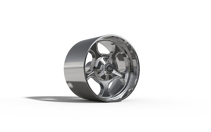 BILLET SPECIALATIES DRAGSTER WHEEL  3D print model