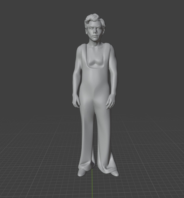 Harry Styles 3D print model_1