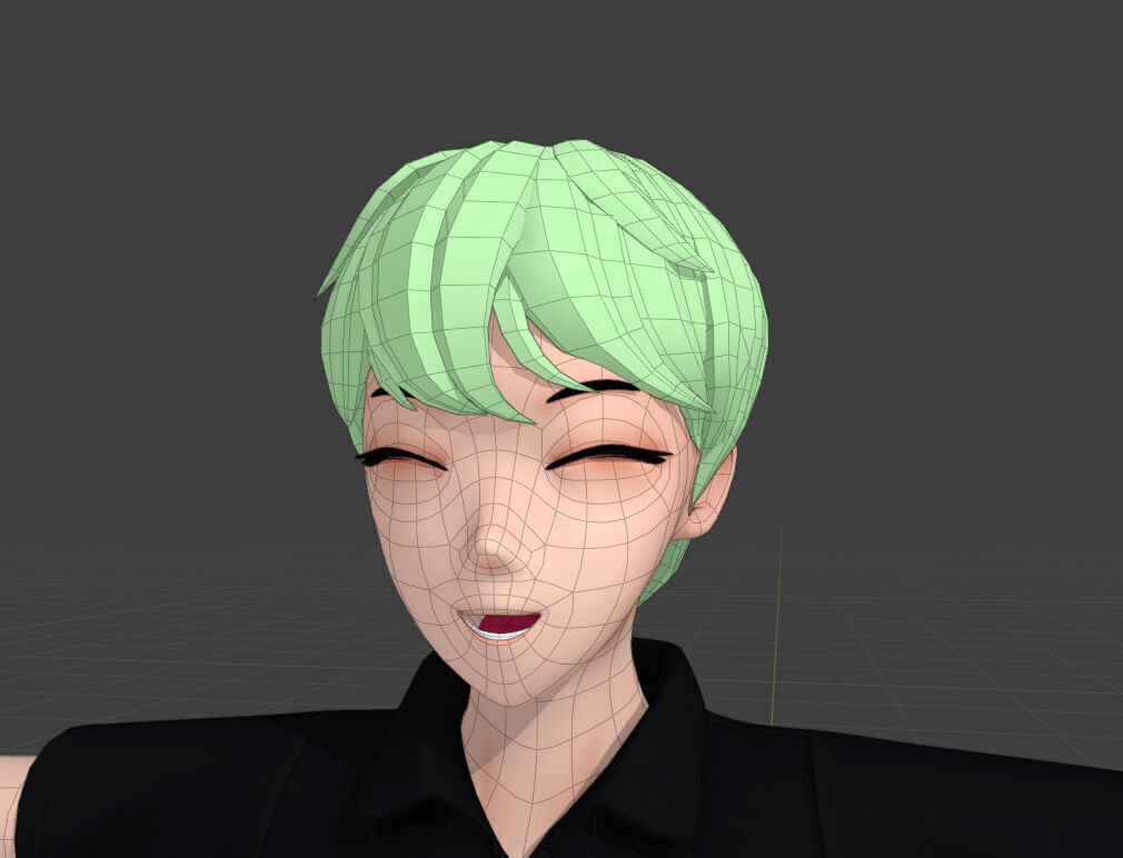 Anime Male Rig - Randy 3D model_5