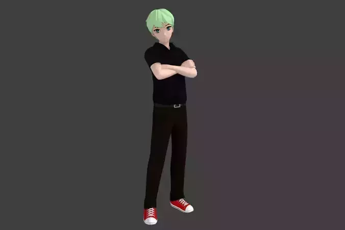 Anime Male Rig - Randy