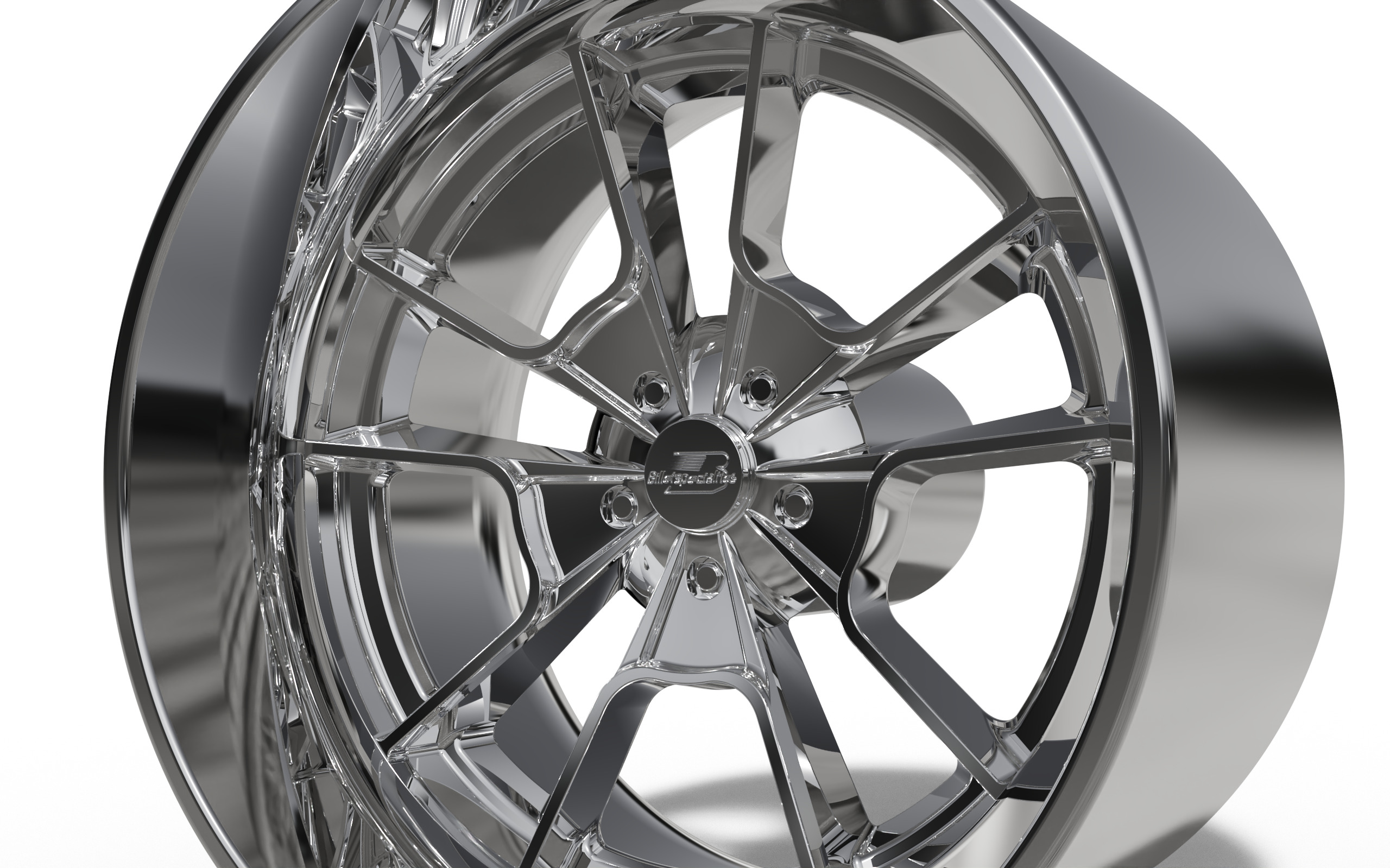 BILLET SPECIALATIES GRINDER WHEEL  3D print model_2