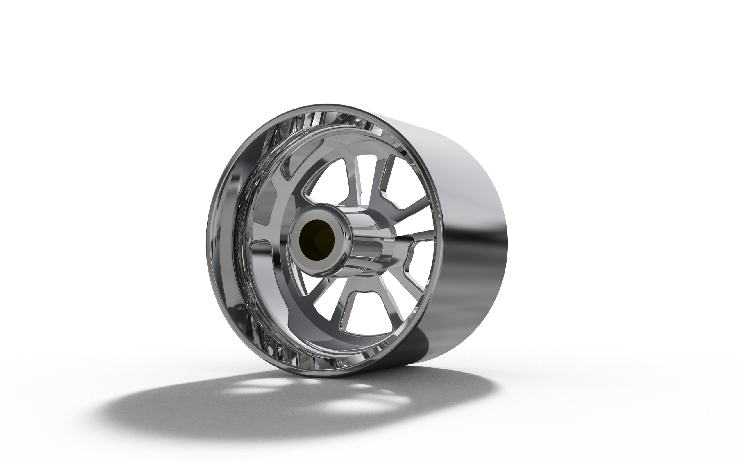BILLET SPECIALATIES GRINDER WHEEL  3D print model_4