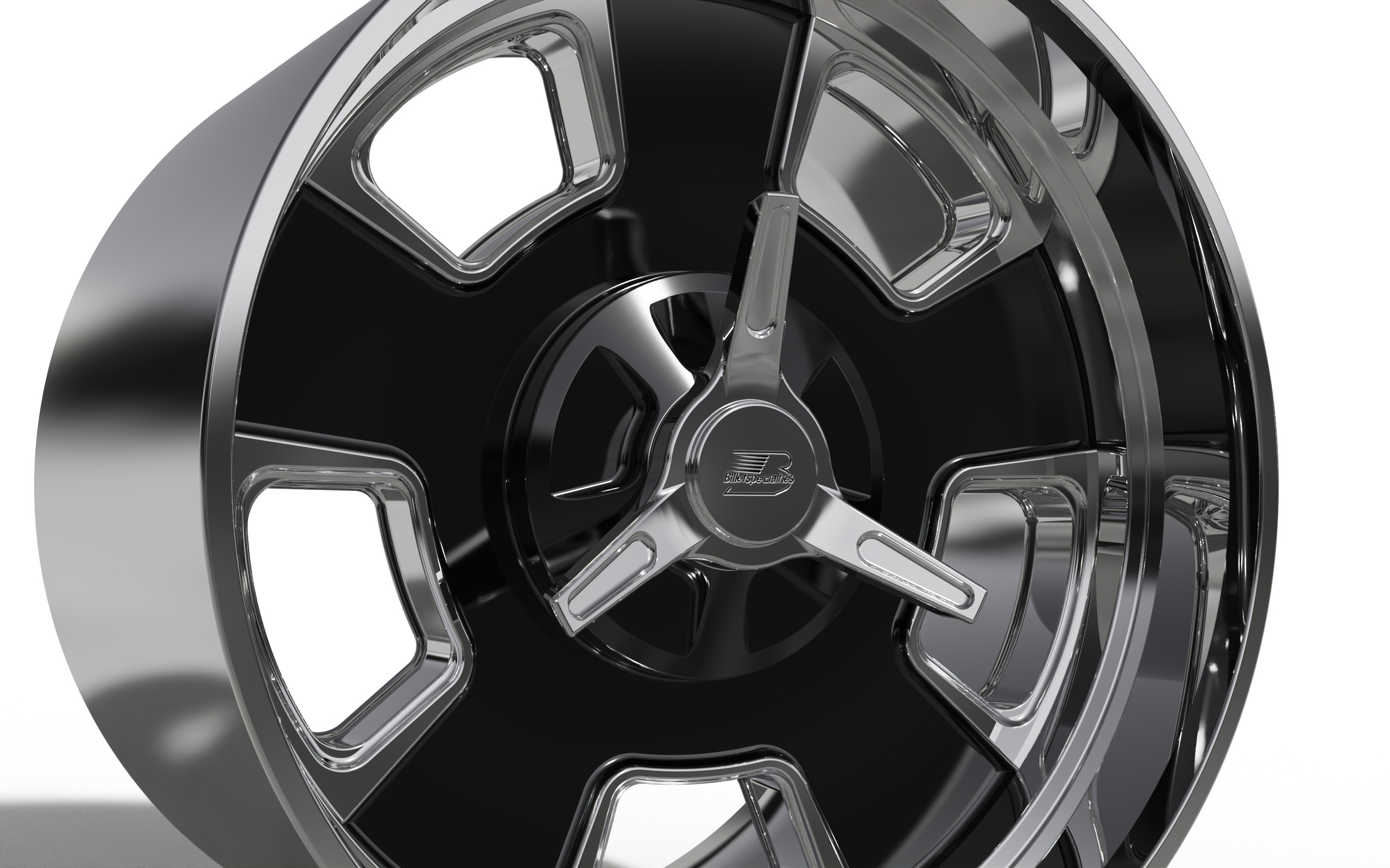 BILLET SPECIALATIES LEGACY WHEEL  3D print model_3
