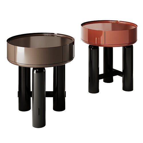 CPRN Homood Cody Bedside Table 3D model