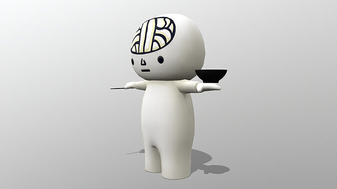 chr140-turk Low-poly 3D model