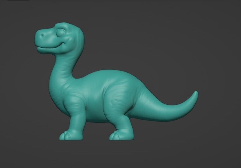 Dinosaur Toy 3D print model_2