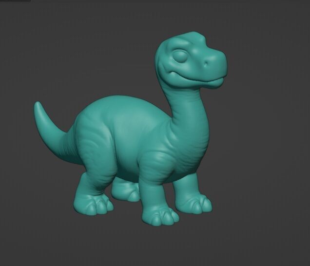 Dinosaur Toy 3D print model_1