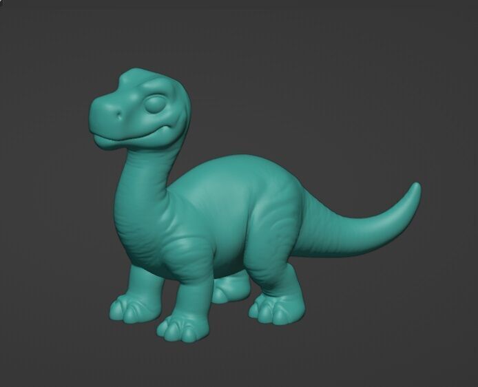 Dinosaur Toy 3D print model_4