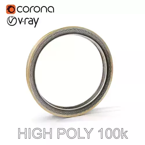 Decorative Frame Model Pack with Intricate Patterns