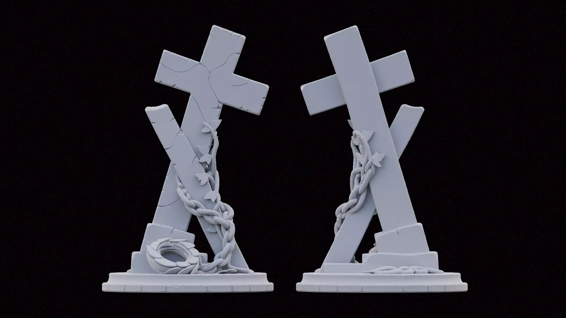 Old Cross Free 3D print model