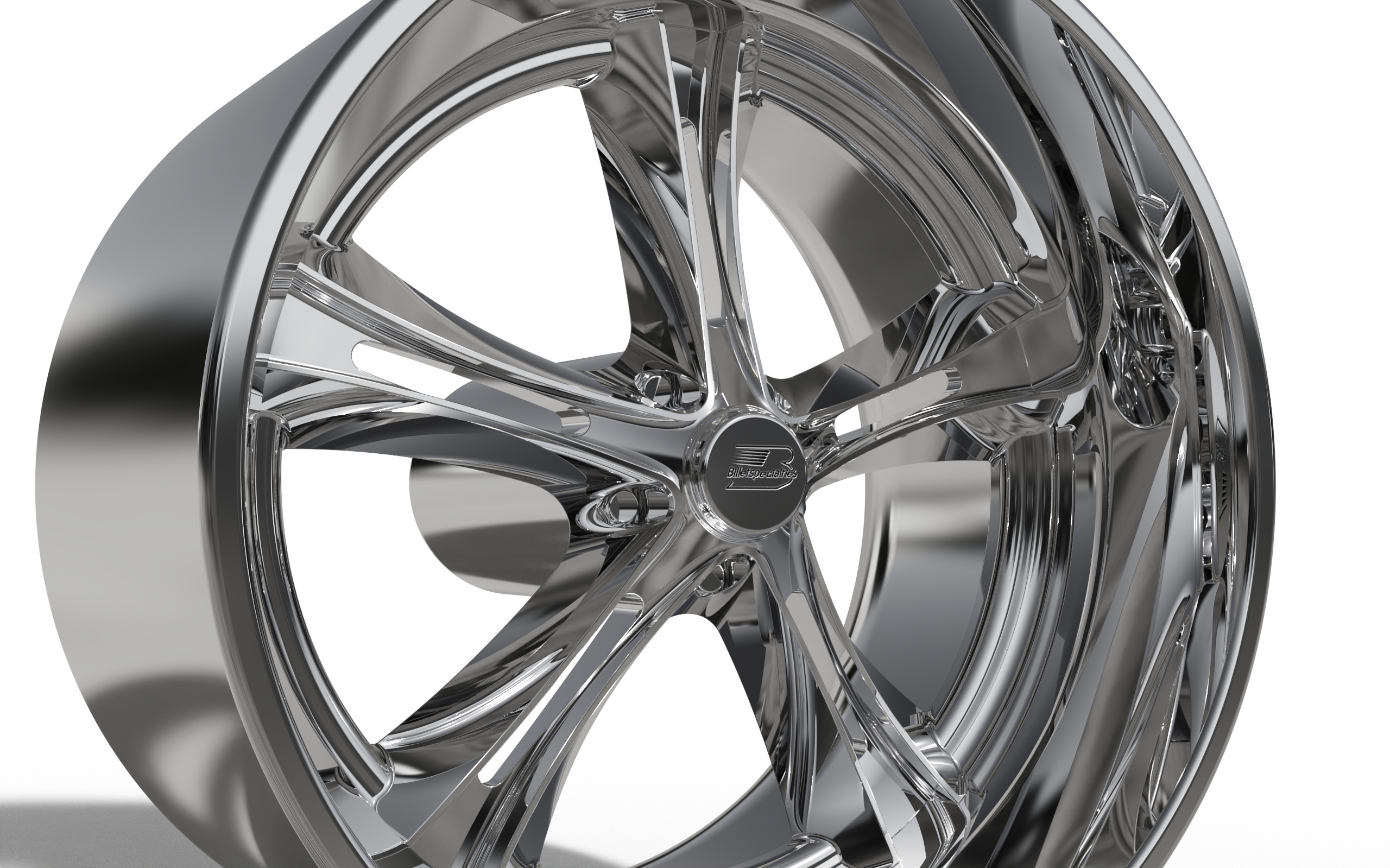BILLET SPECIALATIES PINNACLE WHEEL  3D print model_3