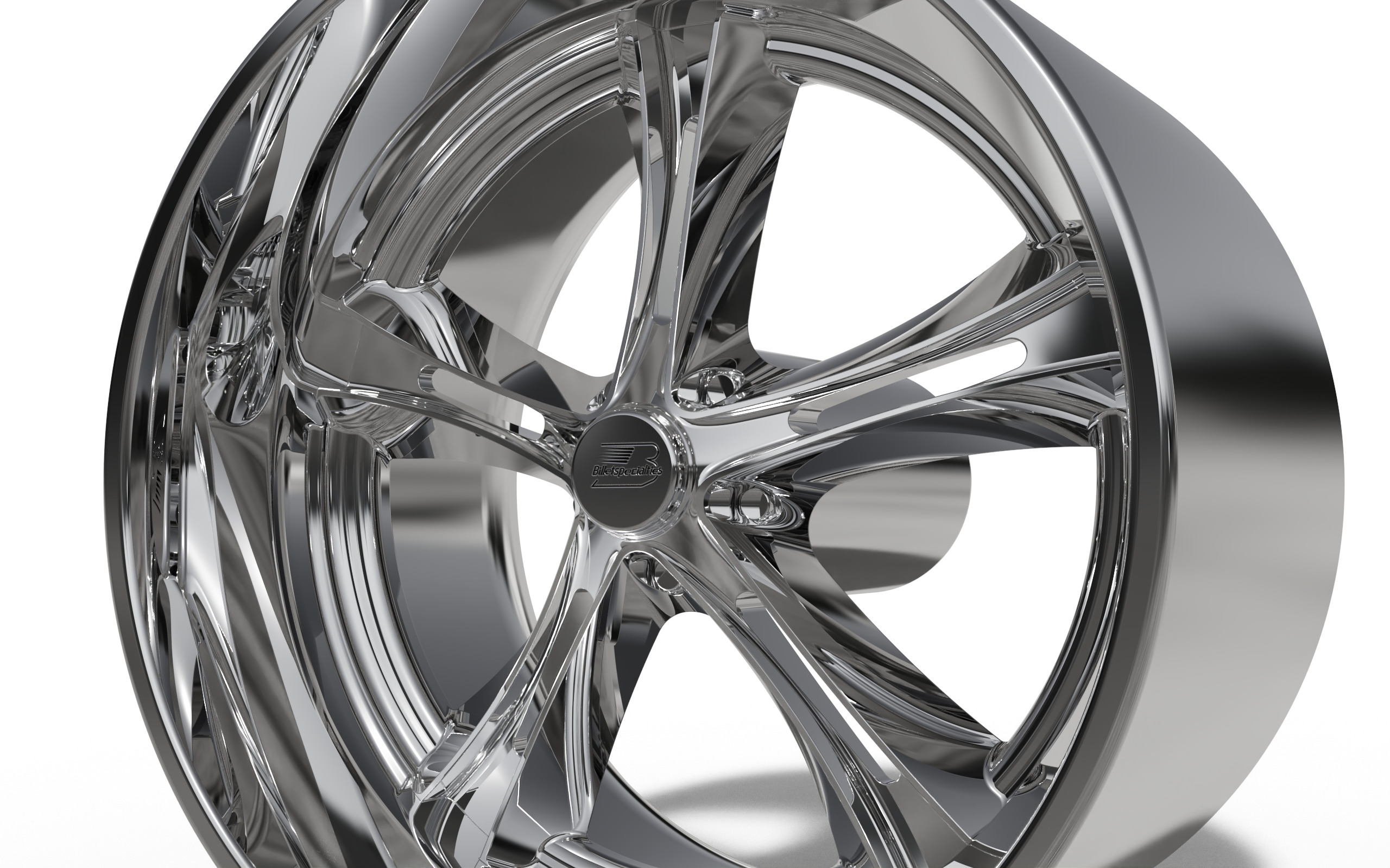 BILLET SPECIALATIES PINNACLE WHEEL  3D print model_2