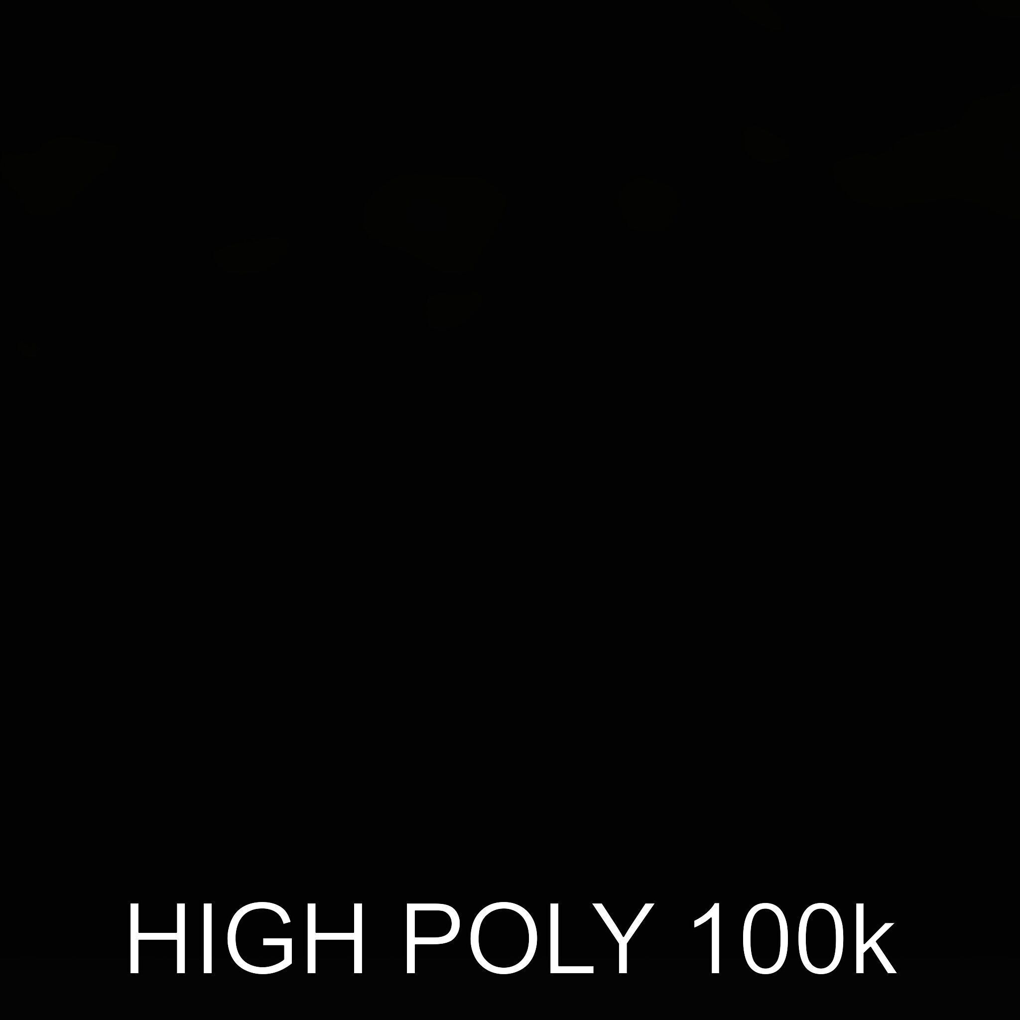 Modern Succulent Planter Box Model Pack Low-poly 3D model_21