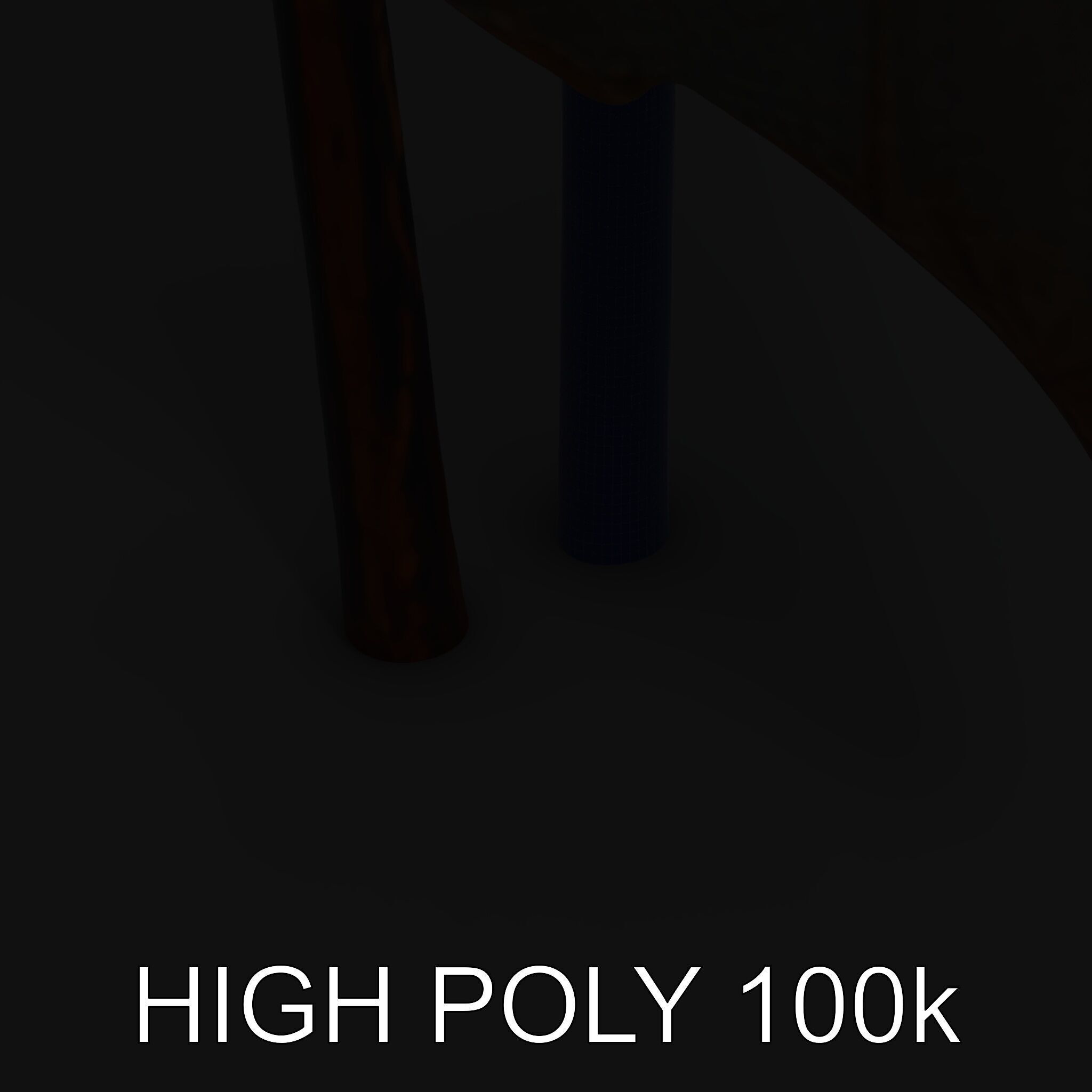 Rustic Flamingo Art Sculpture Model Pack Low-poly 3D model_35