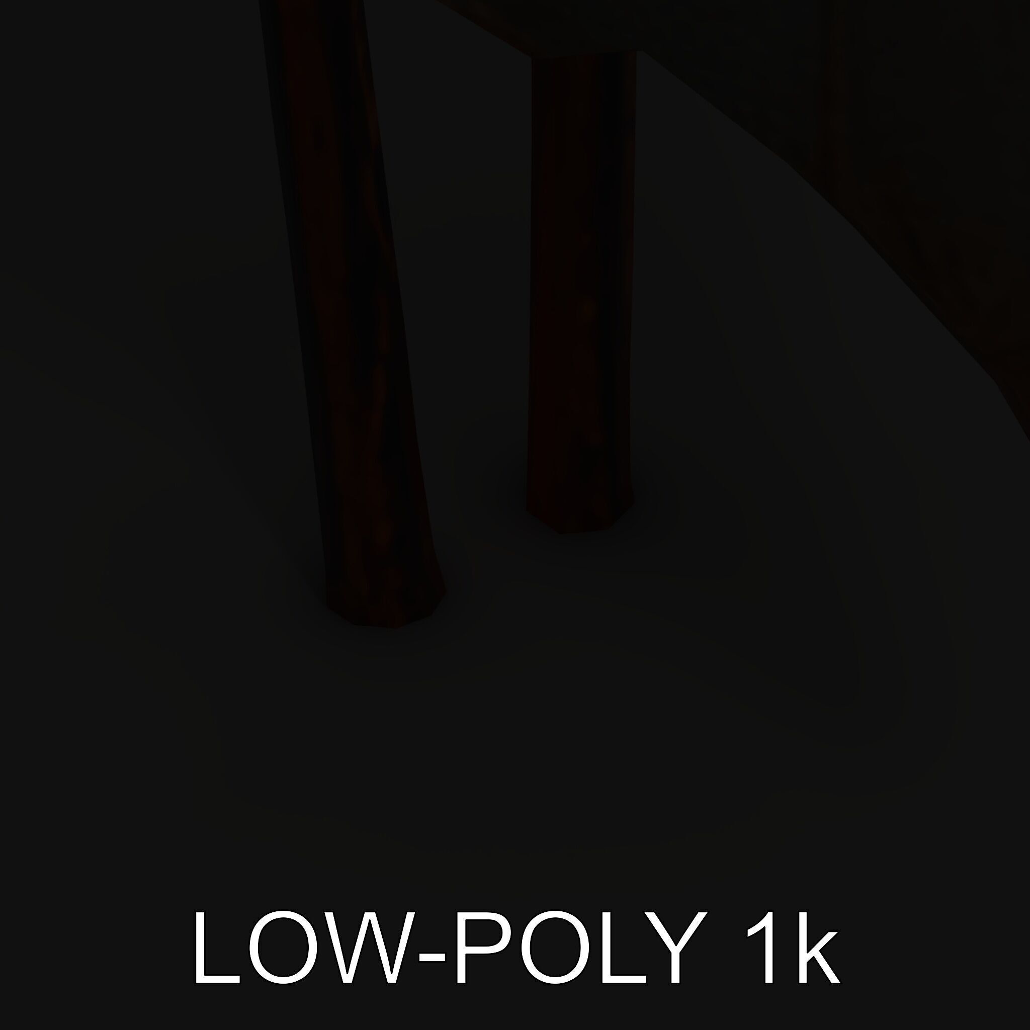 Rustic Flamingo Art Sculpture Model Pack Low-poly 3D model_11