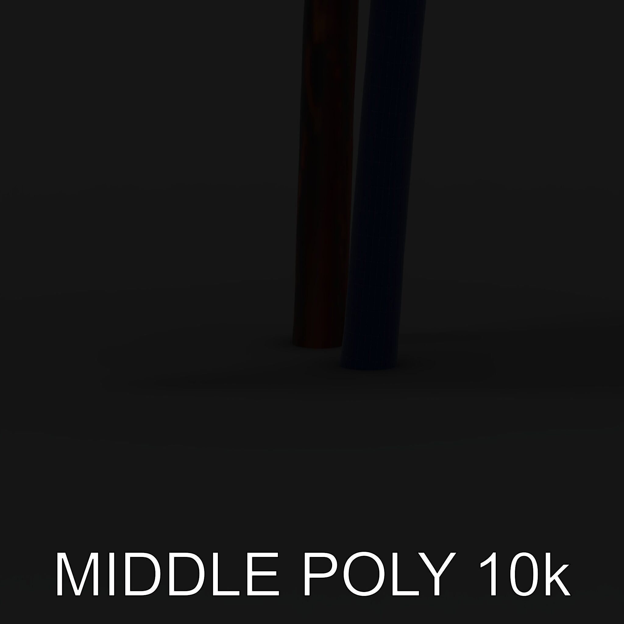 Rustic Flamingo Art Sculpture Model Pack Low-poly 3D model_16