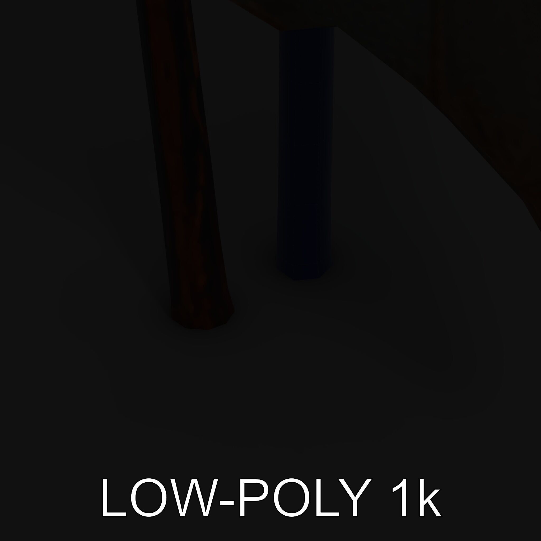 Rustic Flamingo Art Sculpture Model Pack Low-poly 3D model_23