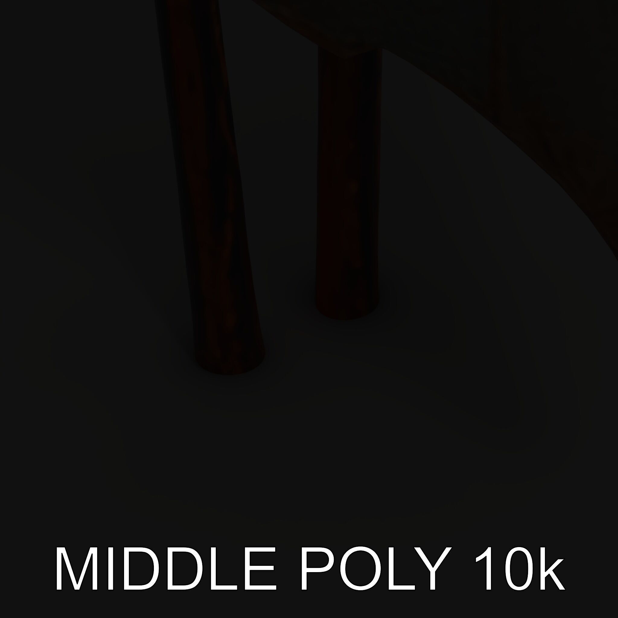 Rustic Flamingo Art Sculpture Model Pack Low-poly 3D model_6