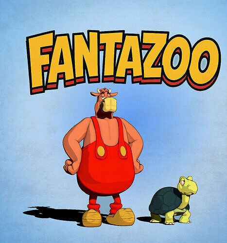Alvaro and Camilla  Fantazoo 3D print model
