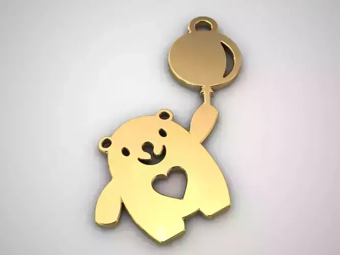 Lovely Bear Pendant