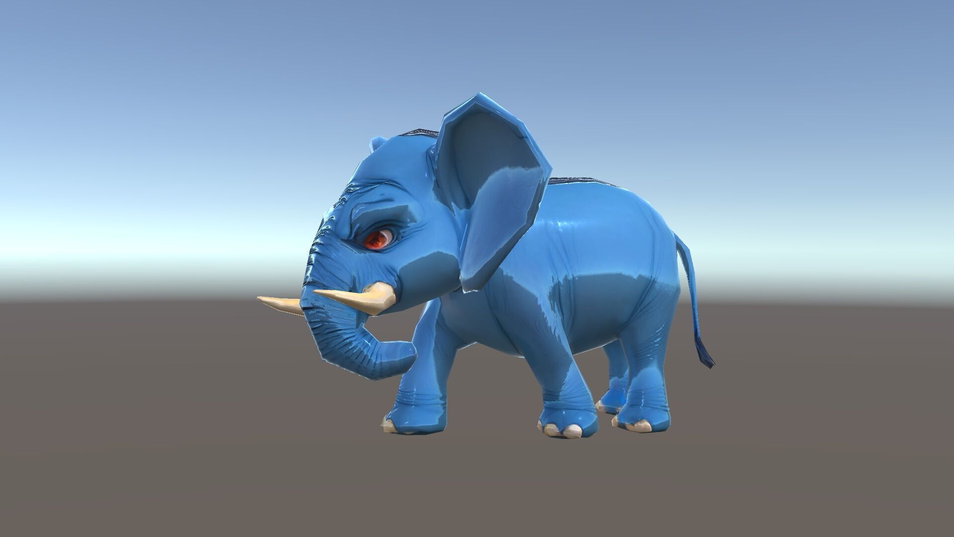 Cartoon Elephant D Model Pack Low-poly 3D model_35