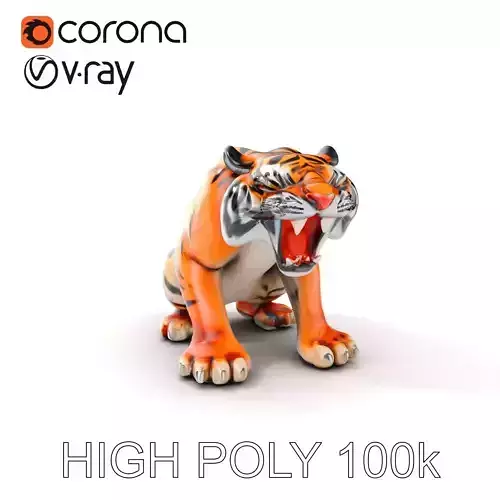 Tiger Animation Model Pack