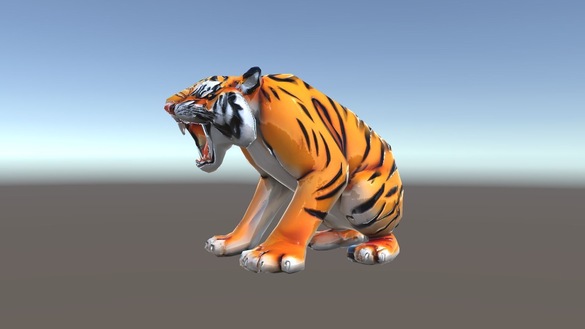 Tiger Animation Model Pack Low-poly 3D model_34