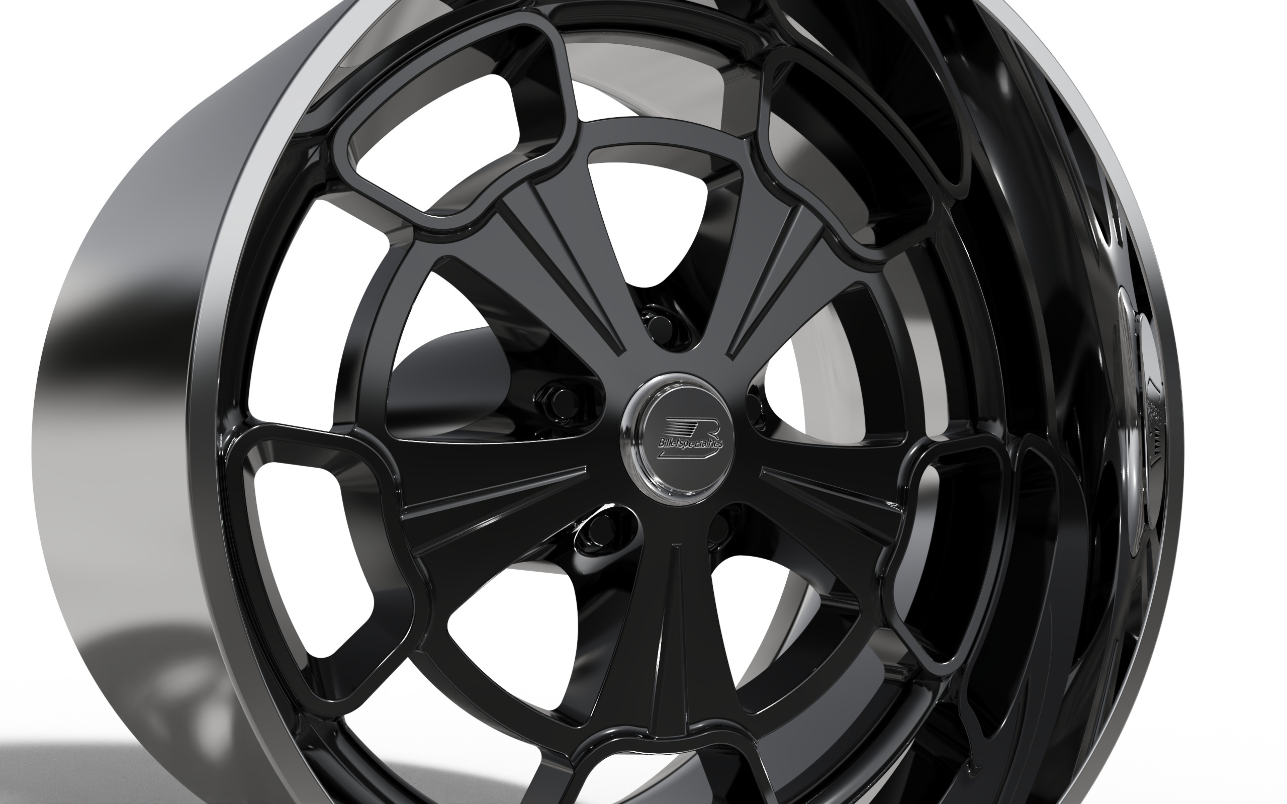 BILLET SPECIALATIES REVOLUTION WHEEL  3D print model_3