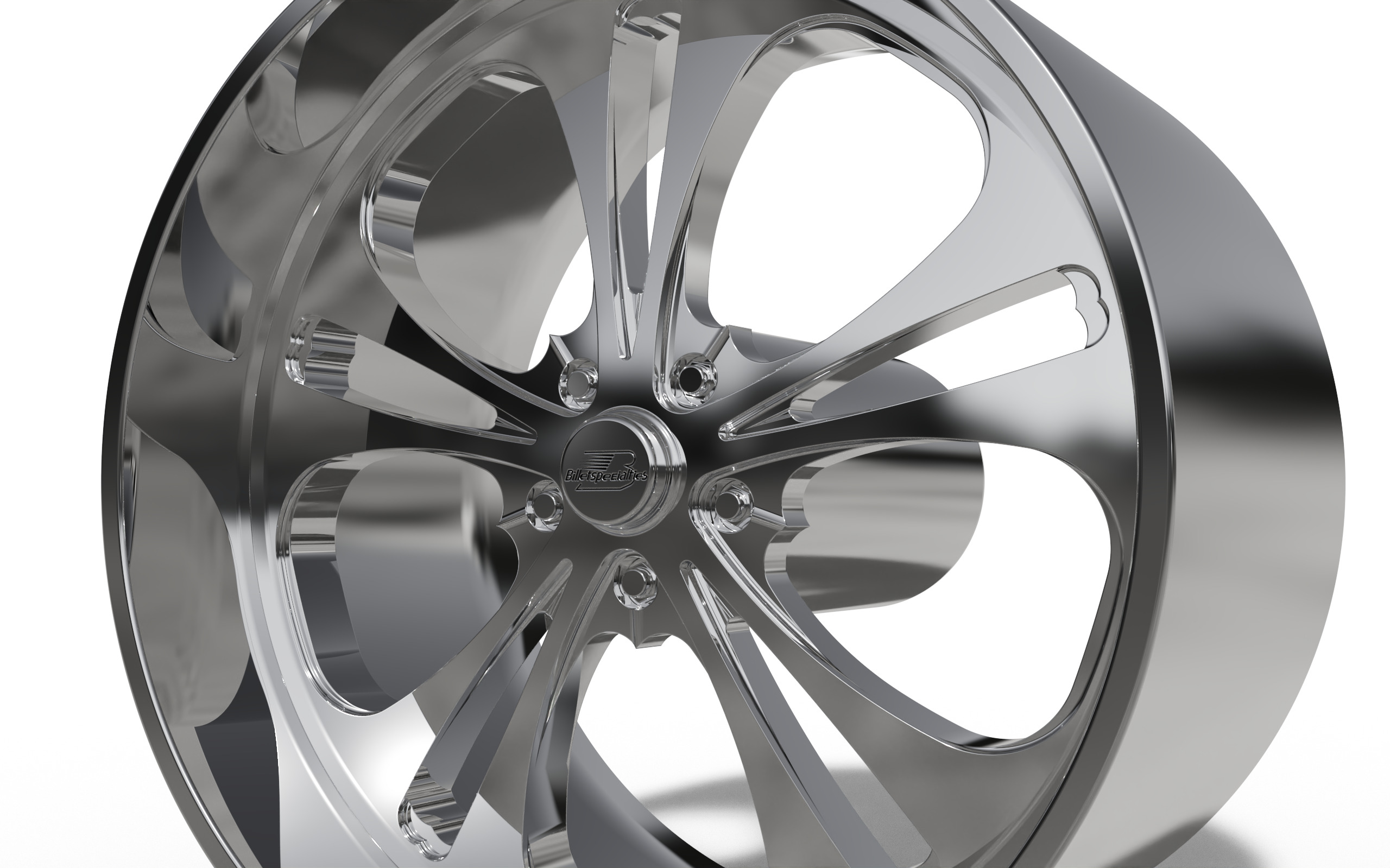 BILLET SPECIALATIES SLG05 WHEEL  3D print model_2