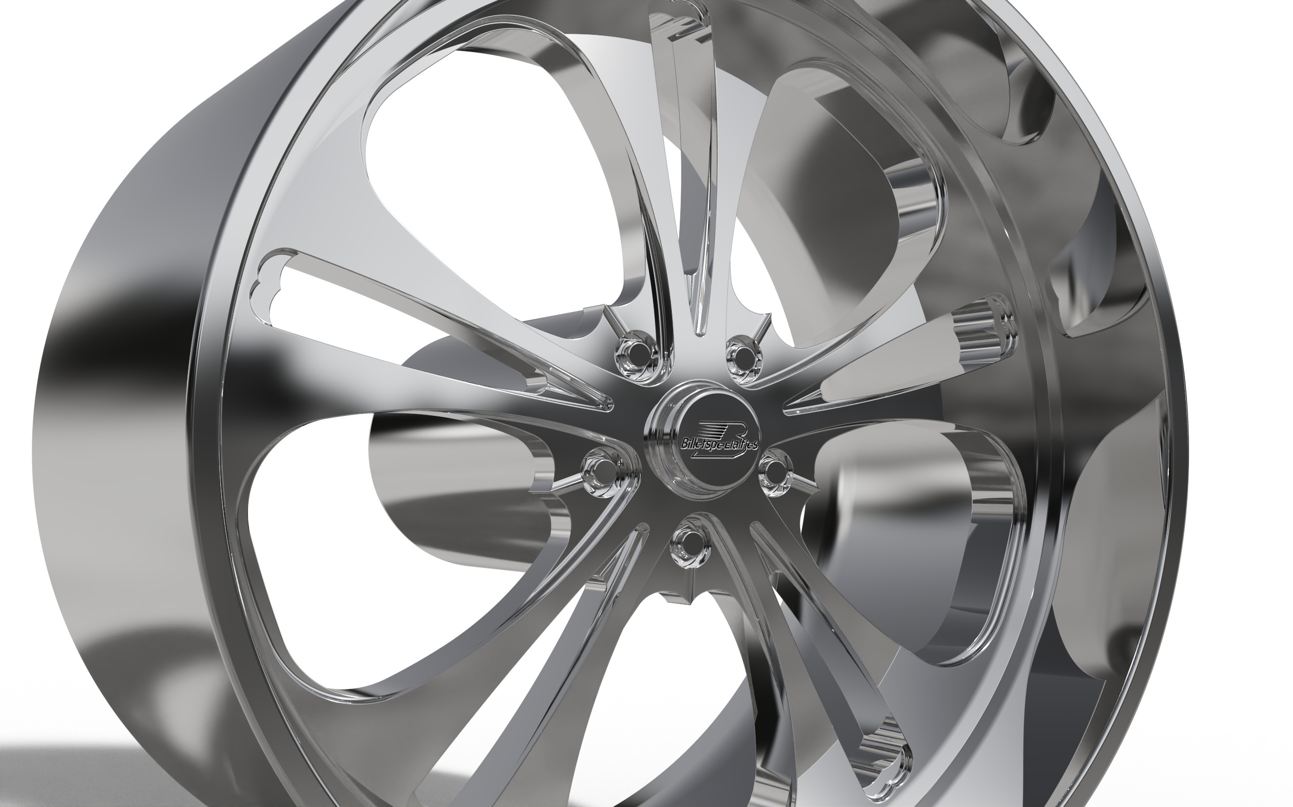 BILLET SPECIALATIES SLG05 WHEEL  3D print model_3