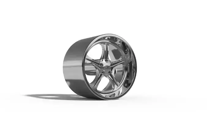 BILLET SPECIALATIES SLG20 - HOLLOWPOINT WHEEL  3D print model