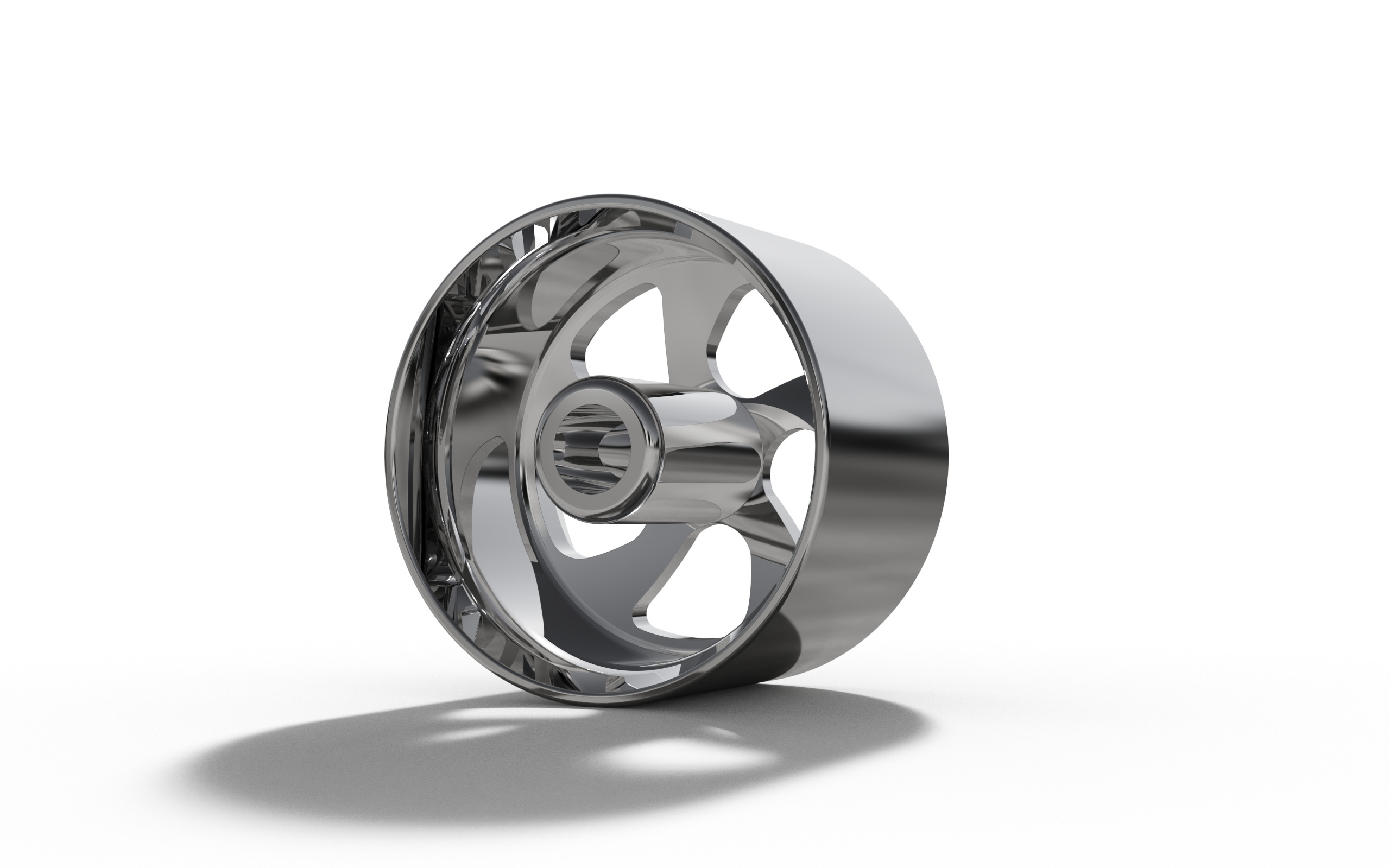BILLET SPECIALATIES SLG25 - DIAMONDBACK WHEEL  3D print model_4