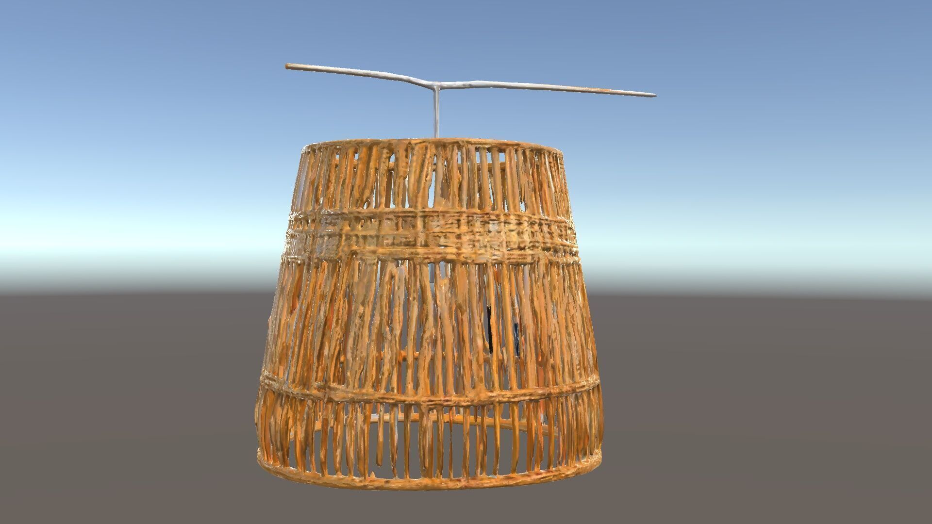 Rattan Pendant Lamp Model Pack Low-poly 3D model_33
