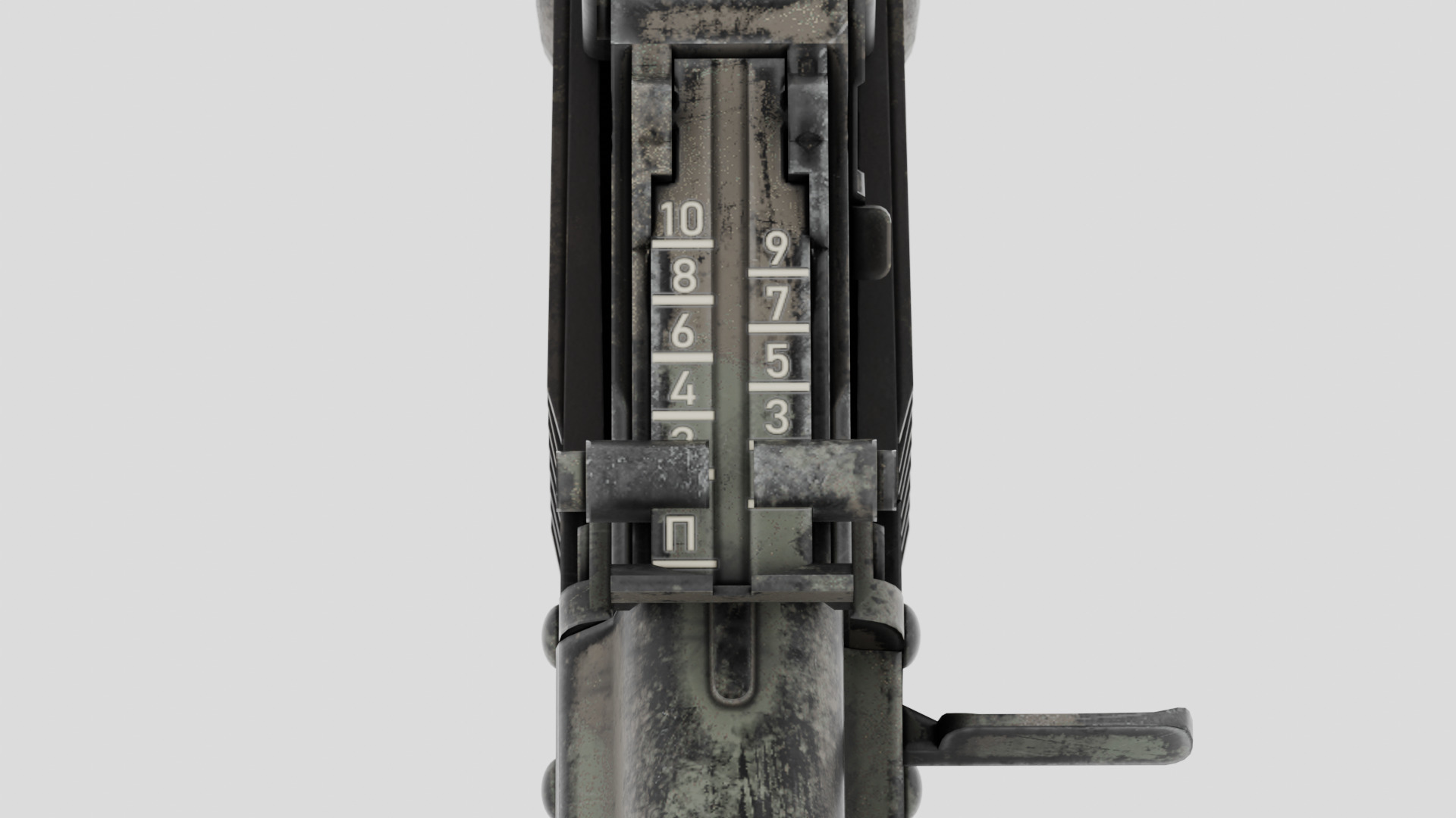 Rigged AK-74 Ukraine Edition  Low-poly 3D model_2