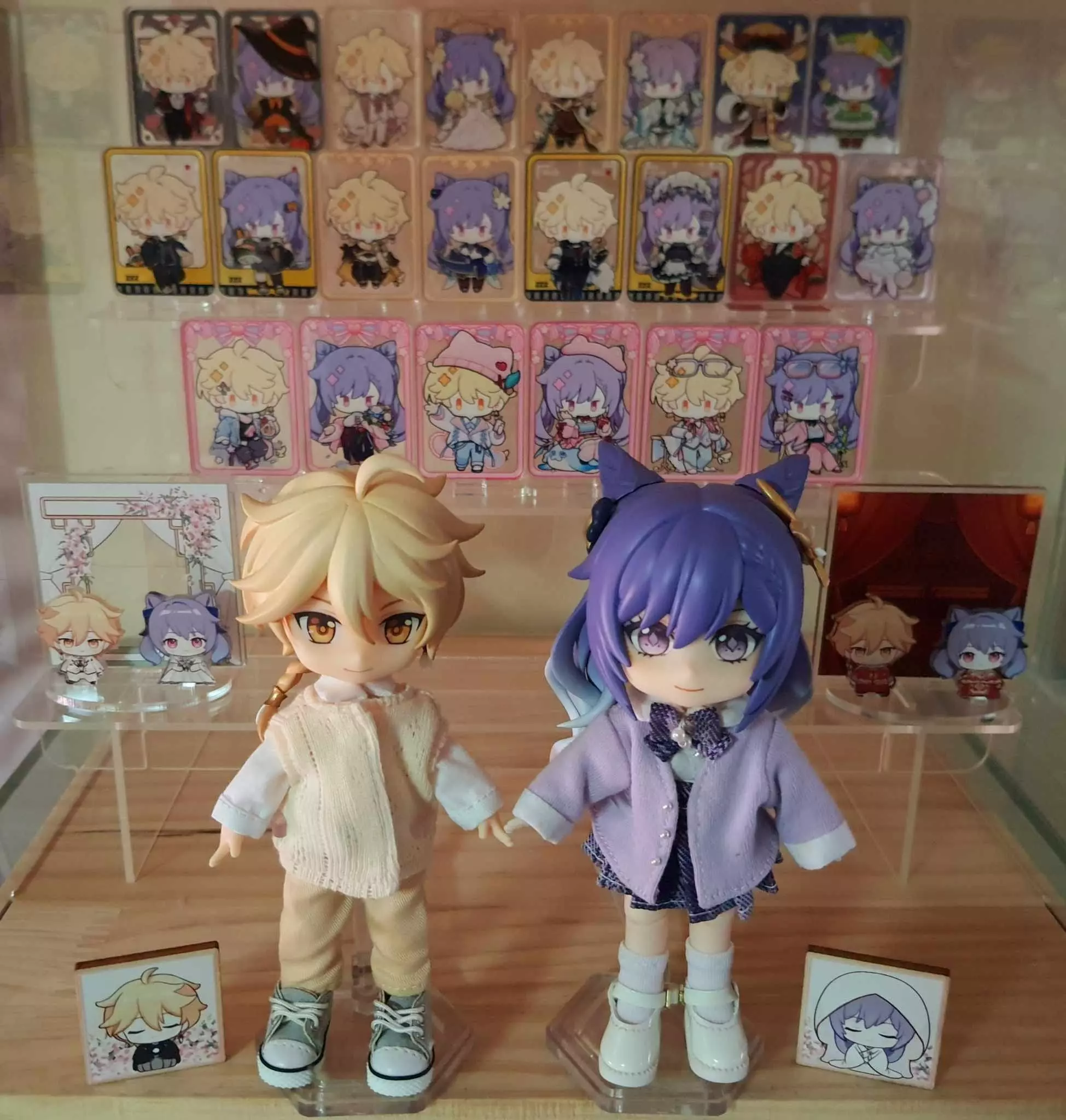 Keqing Genshin Impact nendoroid hair custom 3D print model