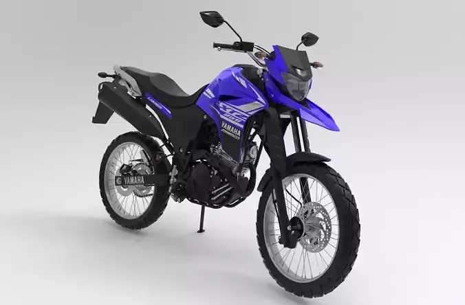 Yamaha Lander 2023 - Low Poly Game Ready 3D Model