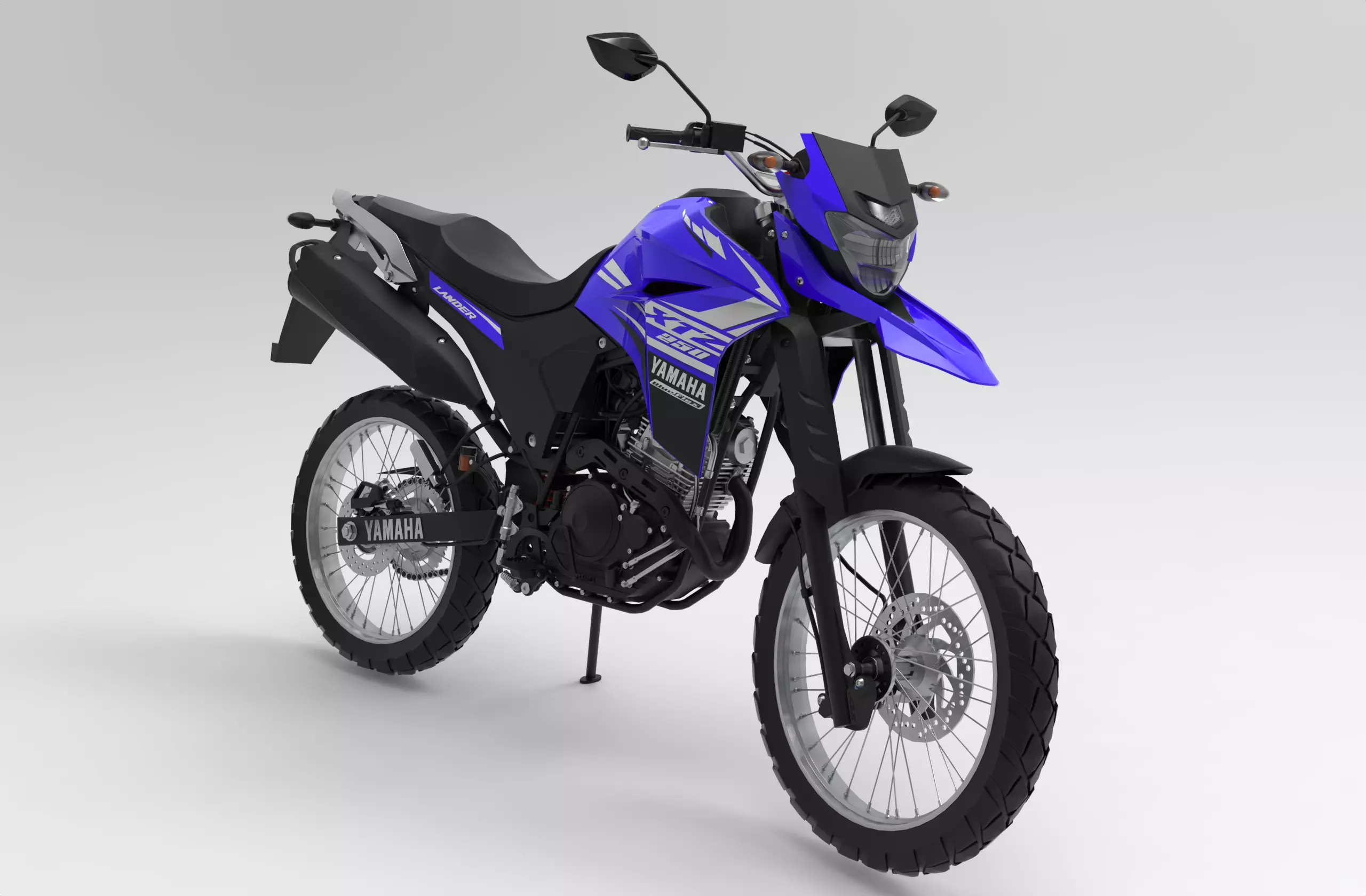 Yamaha Lander 2023 - Low Poly Game Ready 3D Model Low-poly 3D model_0