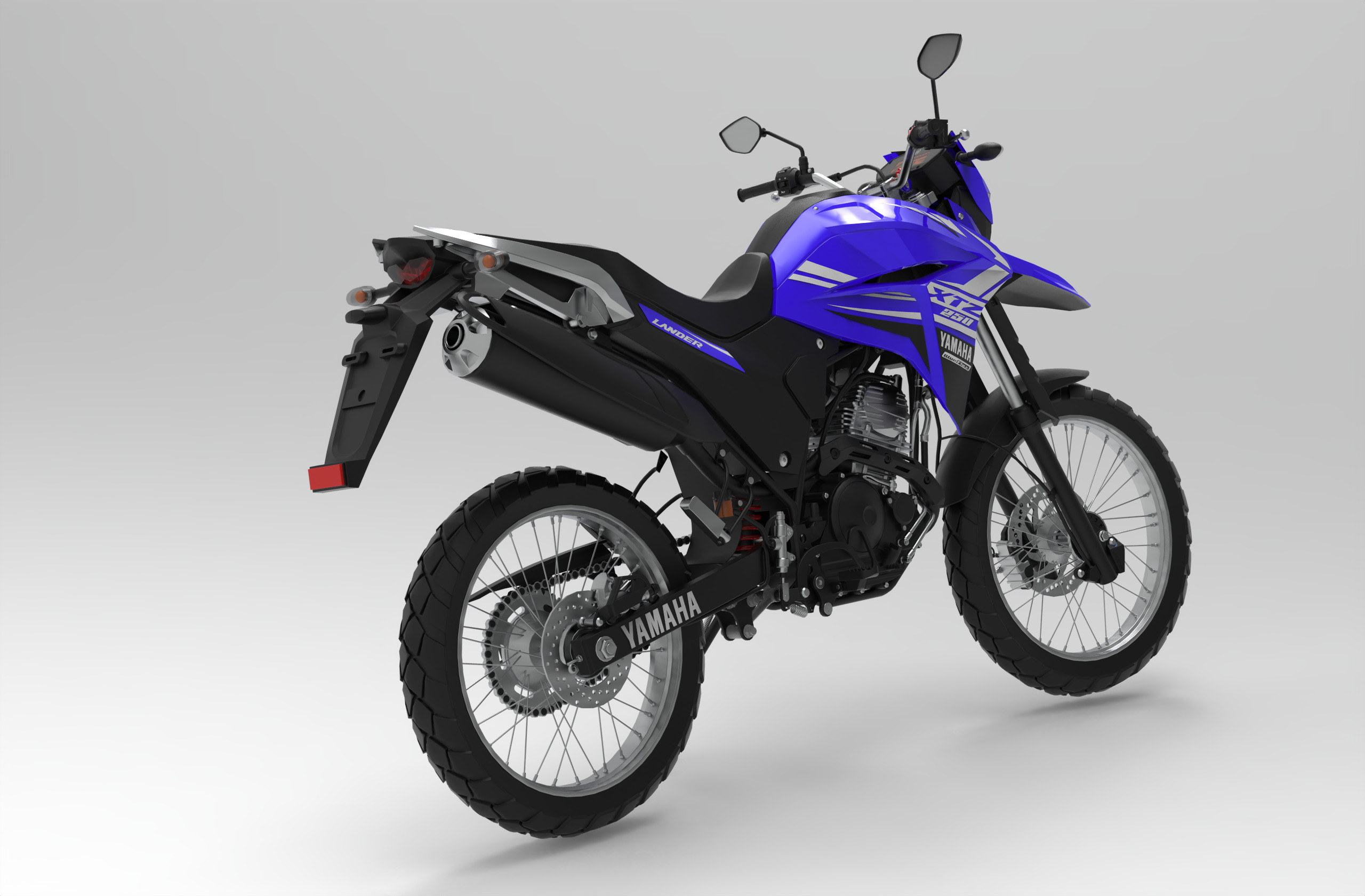 Yamaha Lander 2023 - Low Poly Game Ready 3D Model Low-poly 3D model_2