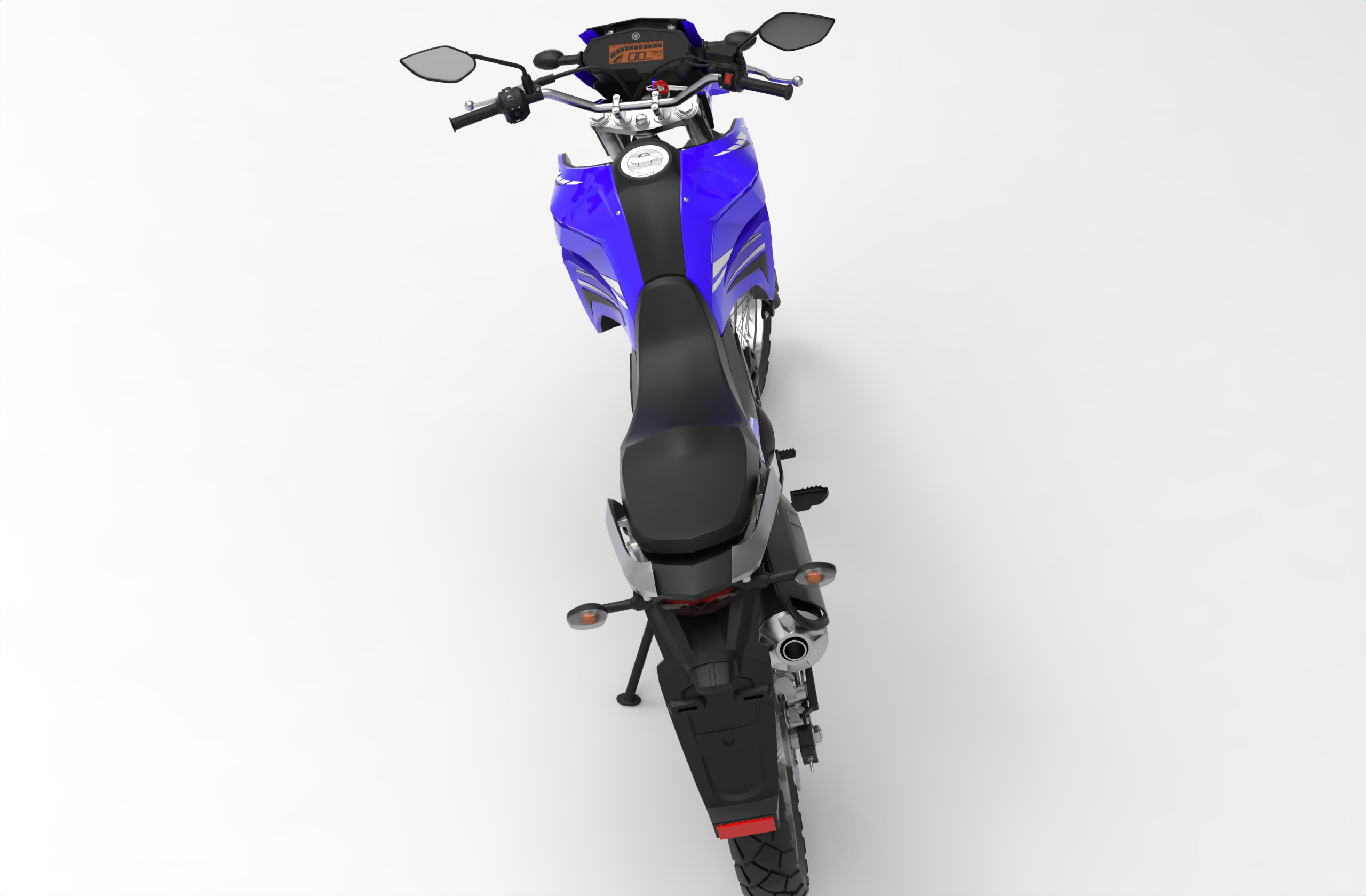 Yamaha Lander 2023 - Low Poly Game Ready 3D Model Low-poly 3D model_3