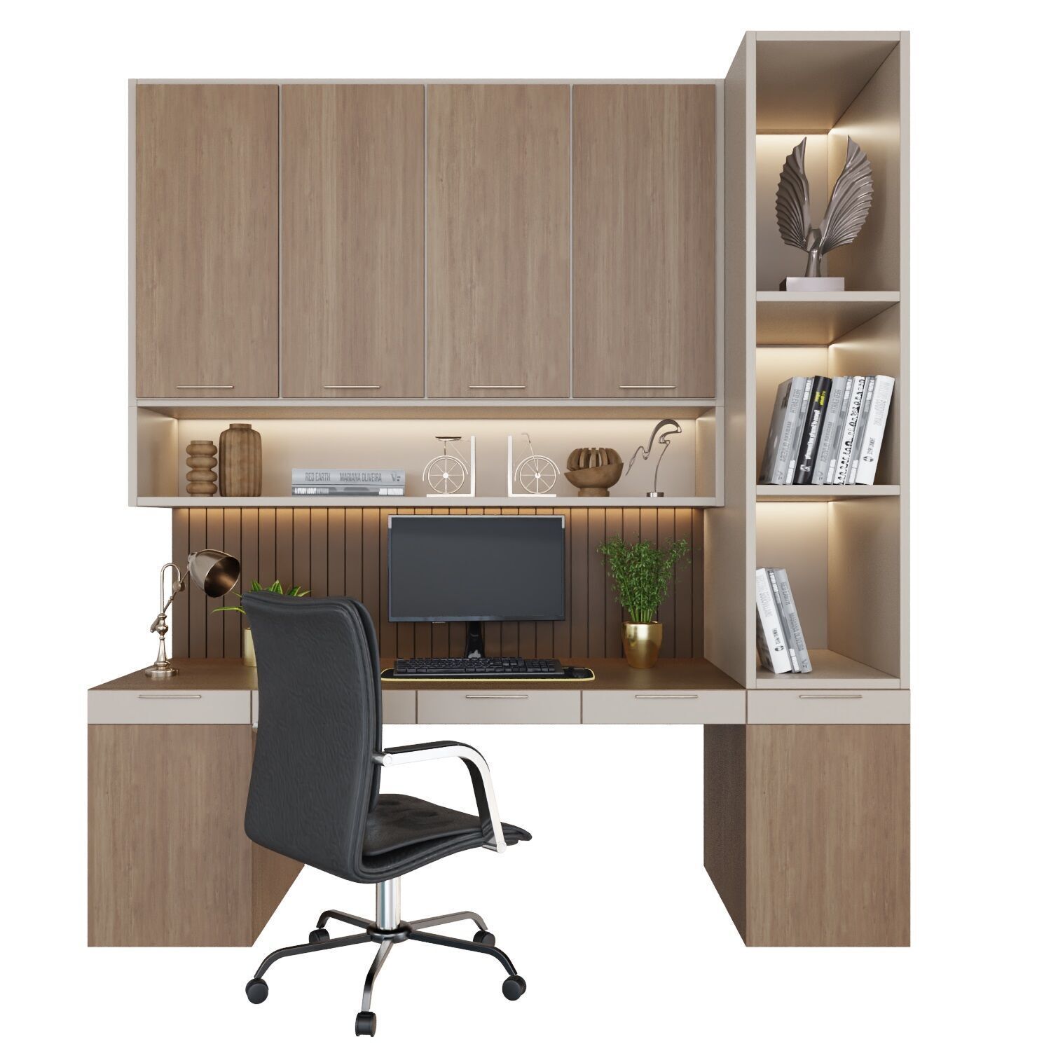 work place 1 3D model_1