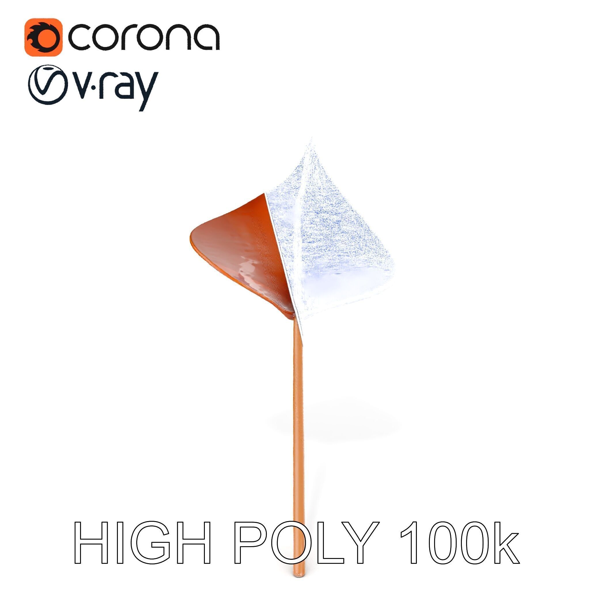 Bronze Leaf Ornament Model Pack Low-poly 3D model_32