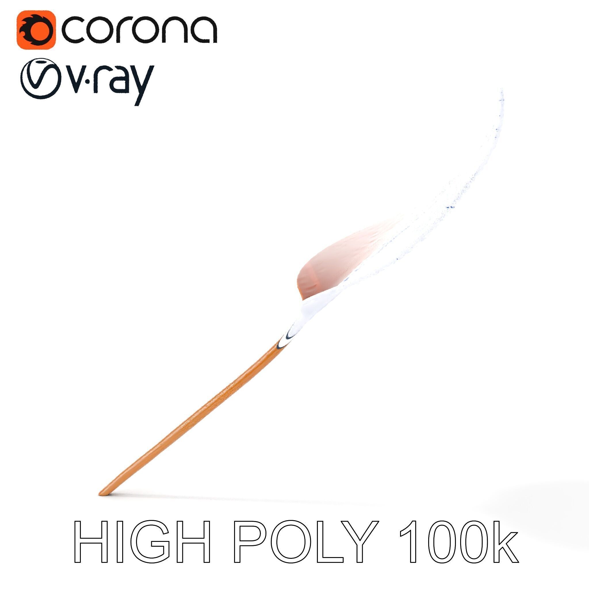 Bronze Leaf Ornament Model Pack Low-poly 3D model_20